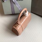 Balenciaga Mini Hourglass Nude Gold 19cm - 5