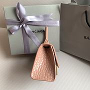 Balenciaga Mini Hourglass Nude Gold 19cm - 4