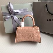 Balenciaga Mini Hourglass Nude Gold 19cm - 3