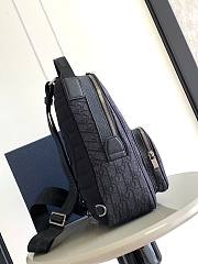 Dior Mini Rider Sling Bag Black 21 x 32 x 10 cm - 2