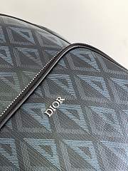 Dior Mini Rider Sling Bag Black CD Diamond Canvas 21 x 32 x 10 cm - 4