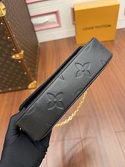 Louis Vuitton LV Ivy Wallet On Chain Black 23.5 x 12 x 4.3 cm - 4