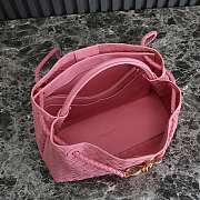 Bottega Veneta Medium Andiamo Pink 32x25x11cm - 6