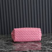 Bottega Veneta Small Andiamo Pink 25x22x10.5cm - 2