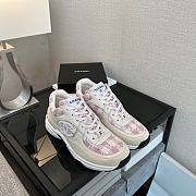 Chanel Pink Sneaker - 1