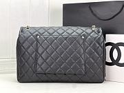 Chanel Large Flap Bag Black Caviar Gold 38x27x12cm - 6