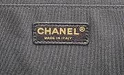 Chanel Large Flap Bag Black Caviar Gold 38x27x12cm - 3