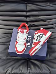 Dior B57 Mid-Top Sneaker Calfskin Red - 3