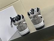 Nike Air Force 1 07 Mid Dark Grey Black White Sneaker - 3