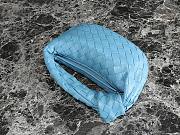 Bottega Veneta Mini Jodie Blue Gold 23x28x8cm - 2