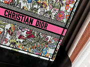 Dior Large Book Tote White Multicolor Mexico Millefiori 42x35x18.5cm - 5