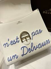 Delvaux L'Humour MM White 28x15x26cm - 4