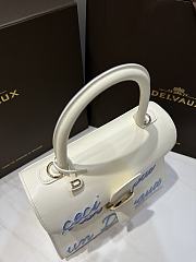 Delvaux L'Humour MM White 28x15x26cm - 2