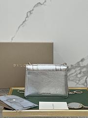 Bvlgari Serpenti Forever Crossbody Bag Silver 20x14x4.5cm - 4