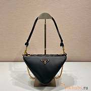 Prada Symbole leather Beige/Black 26x16x13cm - 3