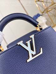 Louis Vuitton LV Mini Capucines French Blue 21x14x8cm - 4