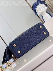 Louis Vuitton LV Mini Capucines French Blue 21x14x8cm - 2