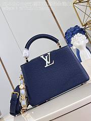 Louis Vuitton LV Capucines BB French Blue 27x18x9cm - 1