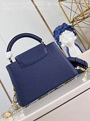 Louis Vuitton LV Capucines BB French Blue 27x18x9cm - 4