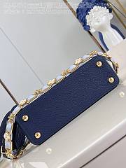 Louis Vuitton LV Capucines BB French Blue 27x18x9cm - 2