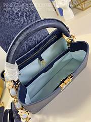 Louis Vuitton LV Capucines MM French Blue 31.5x20x11cm - 5