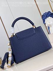 Louis Vuitton LV Capucines MM French Blue 31.5x20x11cm - 2