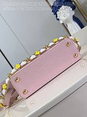 Louis Vuitton LV Capucines BB Jasmine Pink 27x18x9cm - 2