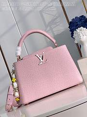 Louis Vuitton LV Capucines MM Jasmine Pink 31.5x20x11cm - 1