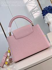 Louis Vuitton LV Capucines MM Jasmine Pink 31.5x20x11cm - 4