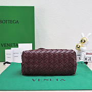 Bottega Veneta Small Andiamo Red Wine 25x22x10.5cm - 4