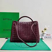 Bottega Veneta Medium Andiamo Red Wine 32.5x24x12cm - 3