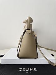 Celine Nano Belt Bag Grained Calfskin Light Taupe 20x20x10cm - 4