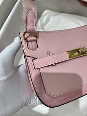 Hermes Mini Jypsiere Crossbody Bag Pink Gold 23 x 17 x 9 cm - 3