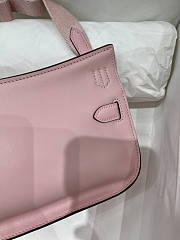 Hermes Mini Jypsiere Crossbody Bag Pink Gold 23 x 17 x 9 cm - 2