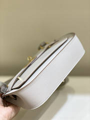 Hermes Mini Jypsiere Crossbody Bag White Gold 23 x 17 x 9 cm - 4