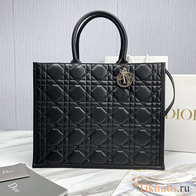 Dior Large Book Tote Black 41.5cm - 1