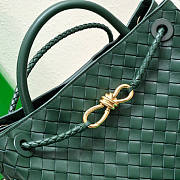 Bottega Veneta Medium Andiamo Dark Green 32.5x24x12cm - 5