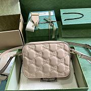 Gucci GG Matelasse Small Bag Rose Beige 21.5x17x7.5cm - 4