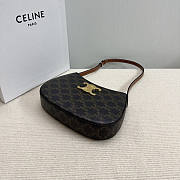 Celine Medium Tilly Bag Canvas Calfskin 22x13.5x4cm - 4