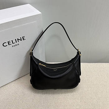 Celine Mini Romy Bag Black 19x14x5cm