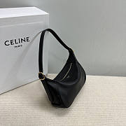 Celine Mini Romy Bag Black 19x14x5cm - 3