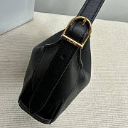 Celine Mini Romy Bag Black 19x14x5cm - 4