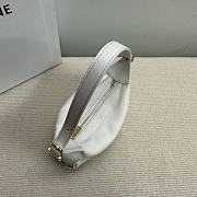 Celine Mini Romy Bag White 19x14x5cm - 4