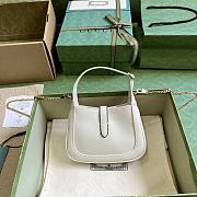 Gucci Jackie 1961 Super Mini Bag White 17.5x15.5x3.5cm - 4