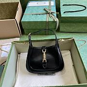 Gucci Jackie 1961 Super Mini Bag Black 17.5x15.5x3.5cm - 1