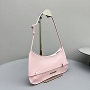 Jacquemus Le Chouchou Belted shoulder Bag Pink 26x14cm - 6