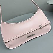 Jacquemus Le Chouchou Belted shoulder Bag Pink 26x14cm - 4