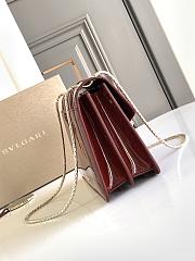 Bvlgari Serpenti Forever Red Wine 25x17x8cm - 5