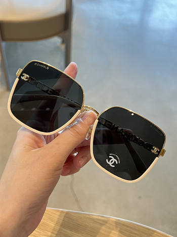 Chanel Beige Sunglasses