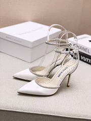 Manolo Blahnnik Pumps White - 2